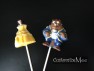 365sp Beauty and Ugly II Chocolate or Hard Candy Lollipop Mold